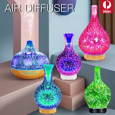 $34.99 • Buy Devanti Aromatherapy Diffuser 3D Aroma Essential Oils Ultrasonic Air Humidifier