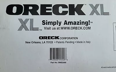 Oreck Xl Sanapathic Vapor Machine Portable Dms2000 Sanatizes & Cleans New Open • $33.99