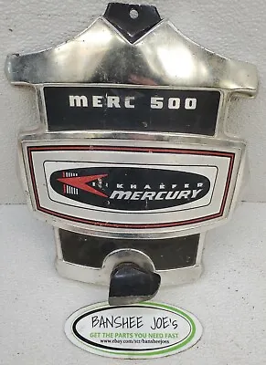 Vintage Mercury MERC500 KHAEFER Front Cowl Cover • $49.99