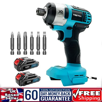 £45.90 • Buy CORDLESS DRILL DRIVER LI-ION ELECTRIC & 2XBattrery Replacement For Makita       