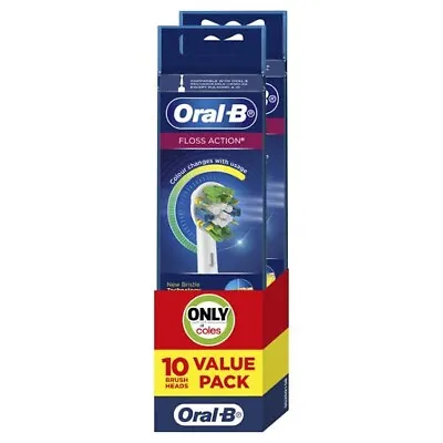 $55 • Buy Oral B Cross Action & Floss Action Refills 10 Pack Brand New Free Shipping