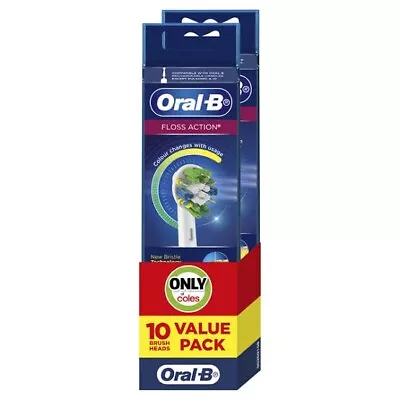 Oral B Cross Action & Floss Action Refills 10 Pack Brand New Free Shipping • $55