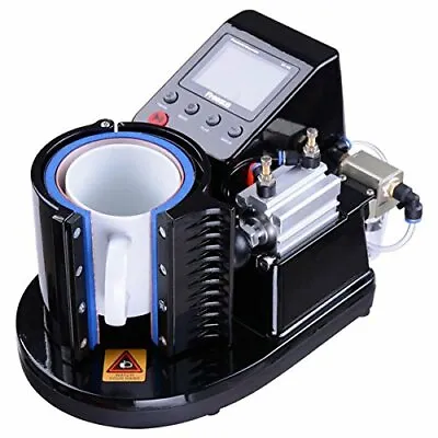 110V 11oz Pneumatic Mug Heat Press Machine Sublimation Printer Mug Cup Transfer • $131.40