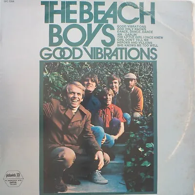 THE BEACH BOYS - GOOD VIBRATIONS - Vinyl Record - HHR00356 G • $35