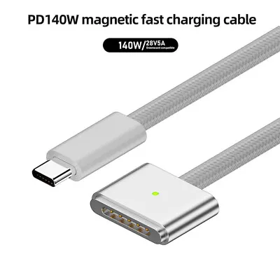 USB C To Magsafe 3 Charging Cable Wire 6.5Ft 2M 140W Charging Cord • $15.19