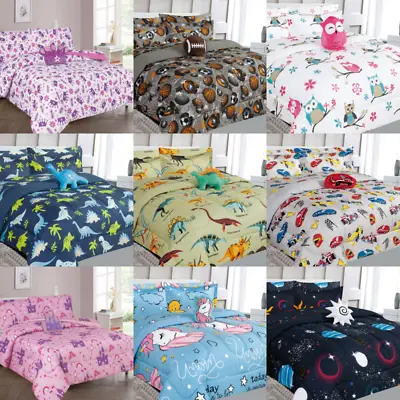 6pc Twin Bedding Complete Comforter And Sheet Set Bed Dressing For Kids Teens • $39