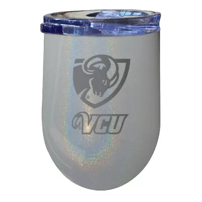 Virginia Commonwealth 12 Oz Laser Etched Insulated Wine Stainless Steel Tumbler • $29.04