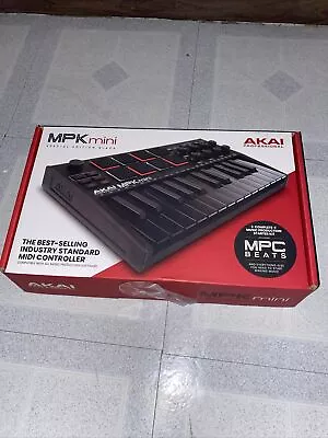 Akai MPK Mini MK3 25 Keys Keyboard Controller - Black • $85