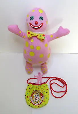 Mr Blobby Plush Soft Toy & Bag Purse 10  Bundle Bbc Noels House Party Retro Pink • £29.99
