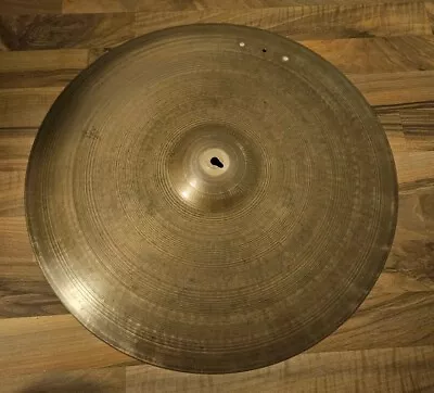 Vintage Zildjian 20  Ride Cymbal 2692g 50's? • $20.96