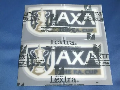 £39.99 • Buy Lextra Sporting ID AXA FA Cup Final Player Issue Arm Patches Seasons 1998-2002