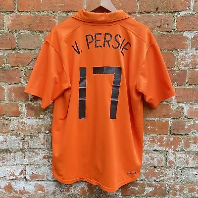 2006-2008 Holland Home Football Shirt Men’s XL Van Persie 17 Nike Nederland • £39.99
