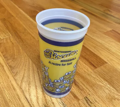 MONTGOMERY BISCUITS BASEBALL MILB Souvenir Plastic Cup Minor League Baseball • $25.99