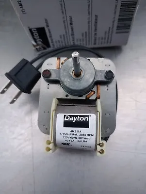 Dayton 4M211A Fan And Blower Motor 1/150 HP 2850RPM 120V 60Hz • $25