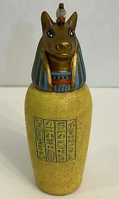 Pacific Giftware 2001 Egyptian Canopic Jar #5320 Ancient Egypt 7.5 Inches • £27.98