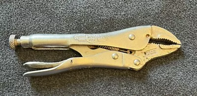Vise Grip Dewitt Petersen Pliers Locking Curved Jaw Model 7CR Made In U.S.A 7  • $8.99