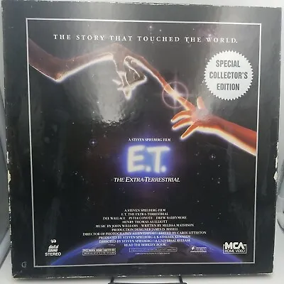 E.T. The Extra-Terrestrial (1982) CAV Collector's Box Set / Laserdisc - 40925 • $14.99