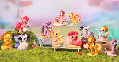 POP MART My Little Pony Leisure Afternoon Series Confirmed Blind Box Figure HOT！ • $17.86