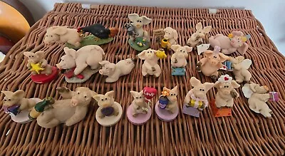 Joblot 20X Small Piggins Ornaments 1990s #1 • £19.99