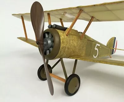 Sopwith Camel Model Plane - Rubber Powered Balsa Wood Aircraft Crafting Kit • £38.99