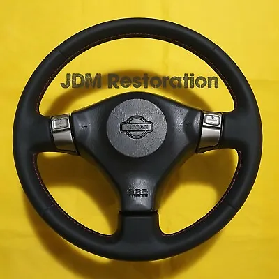 Nissan R34 GTT Jdm Steering Wheel Exchange Retrim Rb25 Nismo R32 R34 S15 Jdm Rb • $510