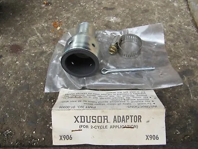 70s VINTAGE XDUSOR ADAPTOR Muffler Exhaust X906 Vintage Mx Ahrma 2 Stroke • $15