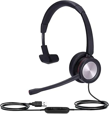 £6.99 • Buy Quality USB Headset For PC Laptop Zoom Skype Etc Brand New RRP £23