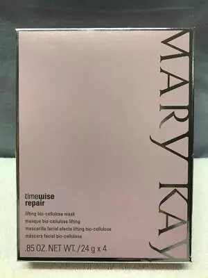 (4) Pack MARY KAY 107547 Timewise Repair LIFTING BIO-CELLULOSE MASK 24 G X 4 • $20