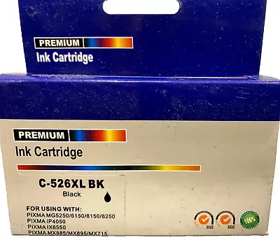 Premium Compatible Canon CLI-526XL Black Ink Cartridge - Free Postage • $19.99