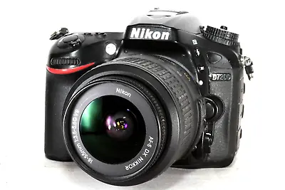 Nikon D7200 Digital SLR Camera W/AF-S NIKKOR 18-55mm F/3.5-5.6G DX VR Lens • $949