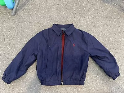 Ralph Lauren Navy Blue Boys Jacket Size 5 Preowned • $28