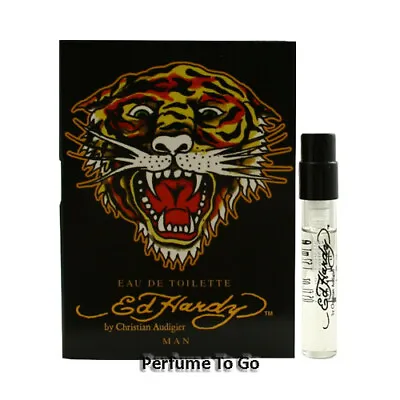 Ed Hardy Man By Ed Hardy * NEW Fragrance Travel Vial Sample * EDT Spray • $3.35