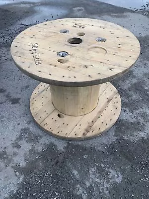 Wooden Cable Drum / Reel 700mm Outside Table Bar  Dry Stored • £20