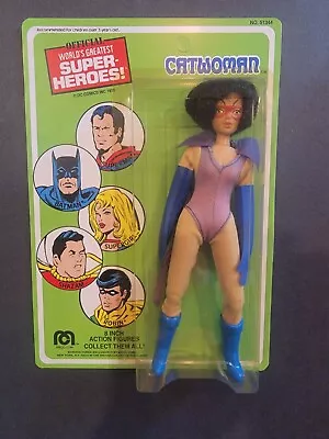 Vintage MEGO Catwoman WGSH Action Figure With Reproduction Card 1975 • $75