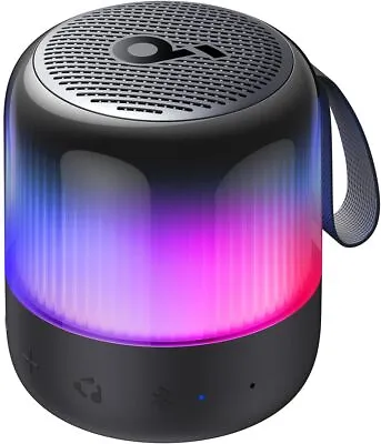 Soundcore Glow Mini Portable Speaker 360° Dynamic Sound Customizable Light Show • $39.99