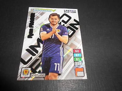 Panini Uefa Euro 2020 Adrenalyn Card - Ryan Fraser - Scotland (limited Edition) • £1.25