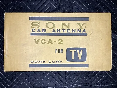 SONY Car Antenna VCA-2 1960s Vintage Item *NOS* RARE LOWRIDER ACCESSORY • $250