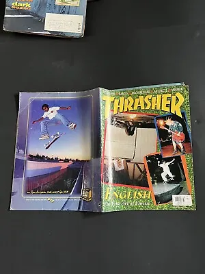 Skateboard Thrasher Magazine October 1994 Way 101 Plan B Drehobl Real Lee Firm • $25