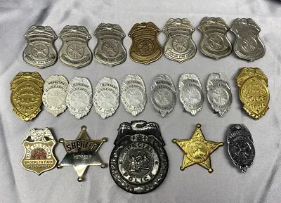 21 VTG Minneapolis Toy Junior Police Officers Fire Marshall Inspector Lieutenant • $140
