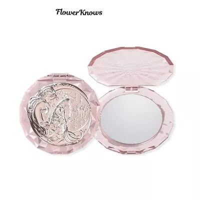 Flowers Know 7th Anniversary Moonlight Mermaid Series Compact Mirror Pink. NIB. • $49.99