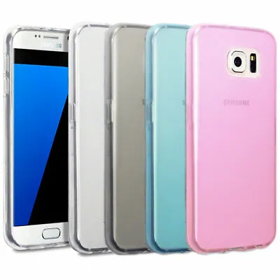 Ultra Slim Gel Case Soft Cover For Samsung Galaxy S7 & S7 Edge S6 & S6 Edge • $3.95
