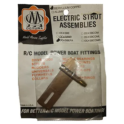 Octura Model Marine Supplies Copper Strut Blade W Bearings & Nose Pc. OC4SBEPA • $29.99