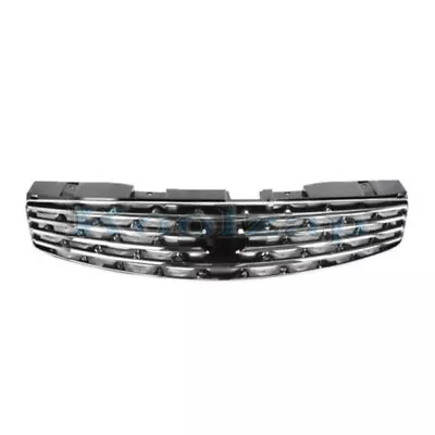 For 03-07 G35 G-35 3.5L V6 Coupe 2-Door Front Grill Grille Assembly Chrome/Black • $145.95