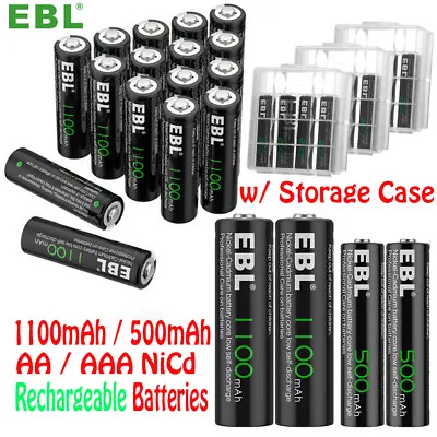 1.2v AA AAA Rechargeable Batteries NiCd Battery For Garden Solar Ni-Cd Light Lot • $7.19