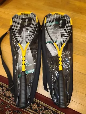 Lot Of 2 Prince Force 3 F3 Energy Squash Racquets W/Cases • $49.99