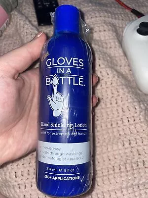 Gloves In A Bottle Shielding Lotion For Dry Skin Hand & Body Shielding 8 Oz A2 • $22.50