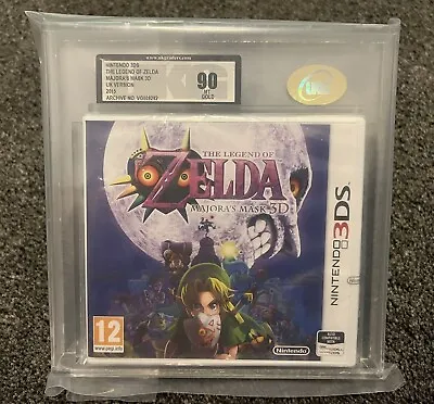 NINTENDO 3DS Zelda Majora's Mask 2015 Pal Game UKG 90 MT GOLD • £184.99