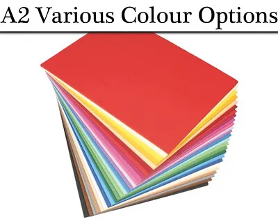 SINGLE 50cm X 70cm Giant 3mm Thick Craft Foam Sheet Oversize A2 | Colour Choice • £7.74