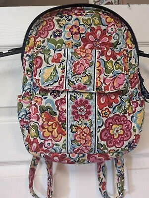 Vera Bradley Hope Garden Print Backpack And Matching Wallet • $26.25