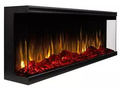 Touchstone Sideline Infinity 3 Sided 60  WiFi Enabled Recesse Electric Fireplace • $1749